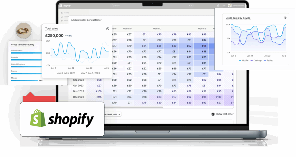 E-Commerce 5 shopify web dev